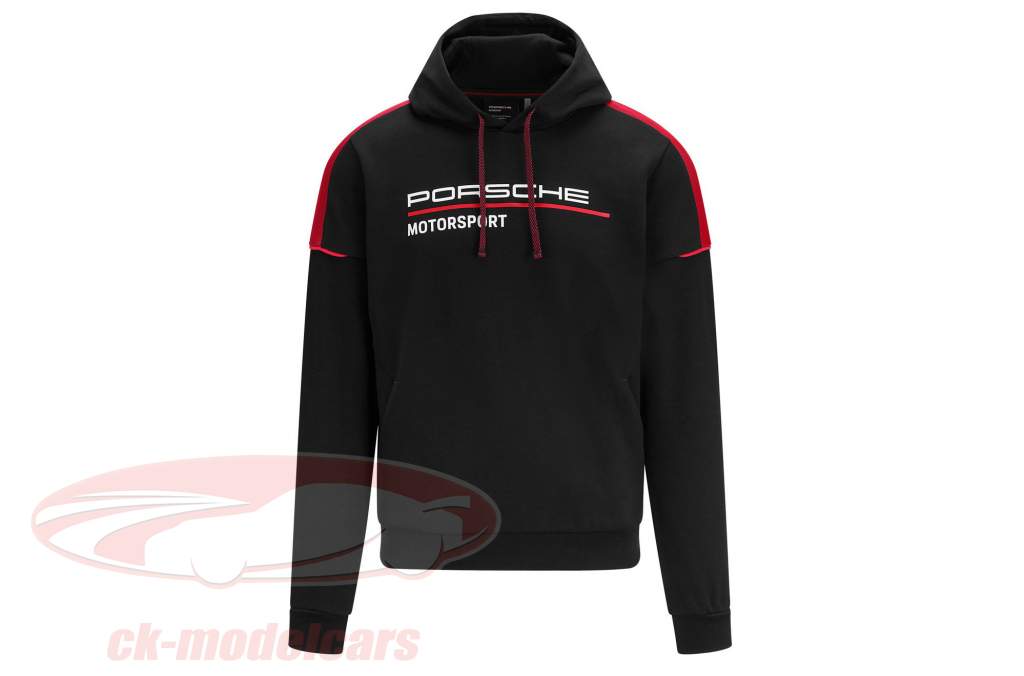 Пуловер с капюшоном Porsche Motorsport Collection Logo чернить