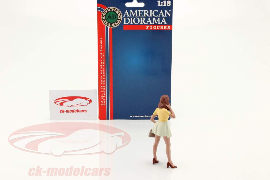 The Dealership 顾客 数字 #2 1:18 American Diorama