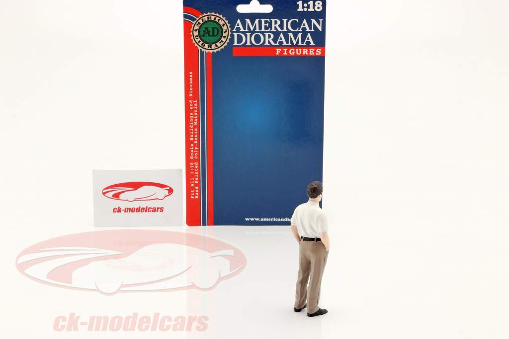 The Dealership cliente figura #1 1:18 American Diorama