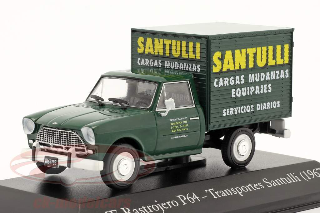 IME Rastrojero P64 van Santulli 1967 vert 1:43 Hachette