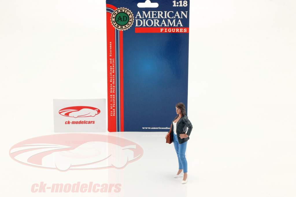 The Dealership cliente figura #4 1:18 American Diorama