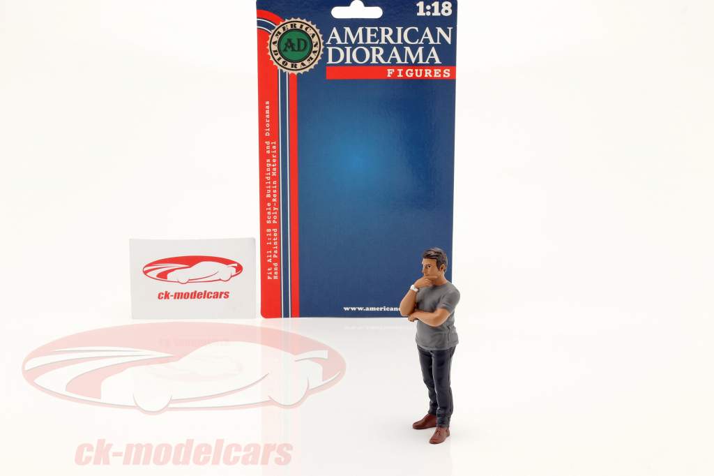 The Dealership client chiffre #3 1:18 American Diorama