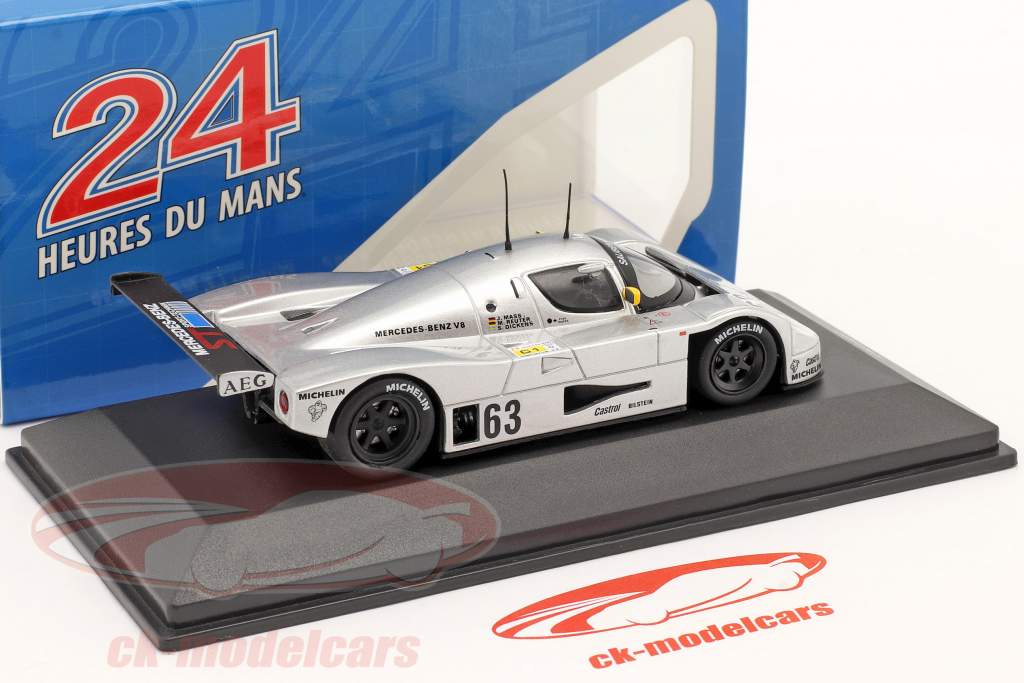 Ixo 1:43 Sauber Mercedes C9 #63 Winner 24h LeMans 1989 Mass 