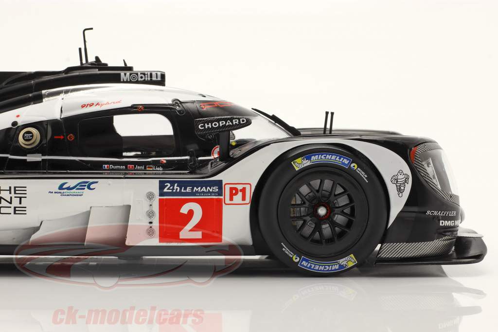 Porsche 919 Hybrid #2 Winner 24h LeMans 2016 Lieb, Dumas, Jani 1:18 Ixo