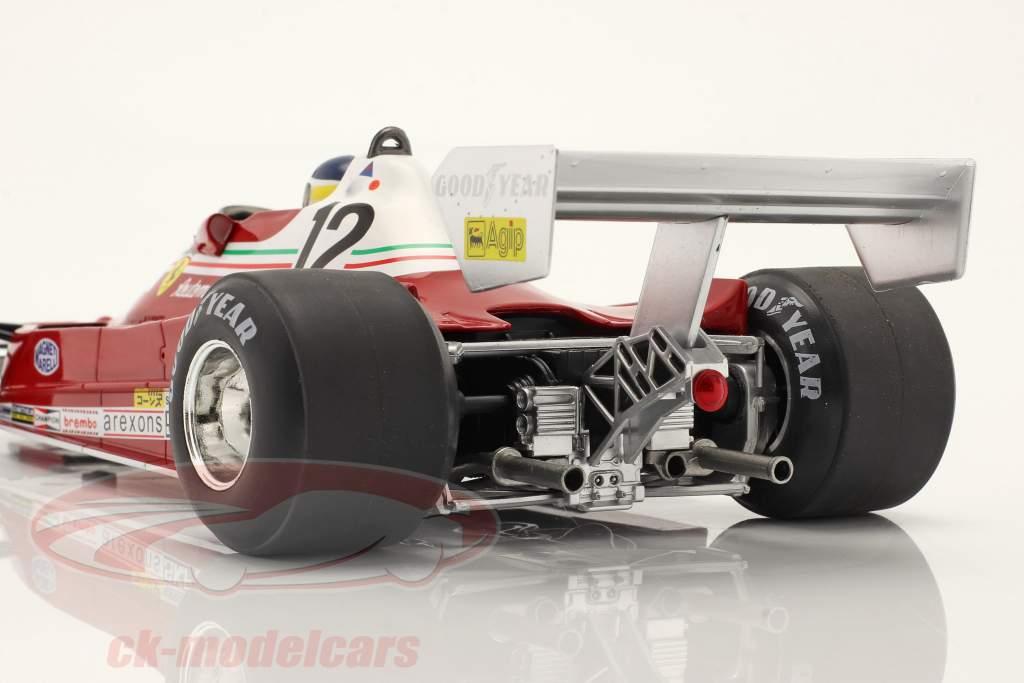 C. Reutemann Ferrari 312T2B #12 2e Japonais GP formule 1 1977 1:18 Model Car Group