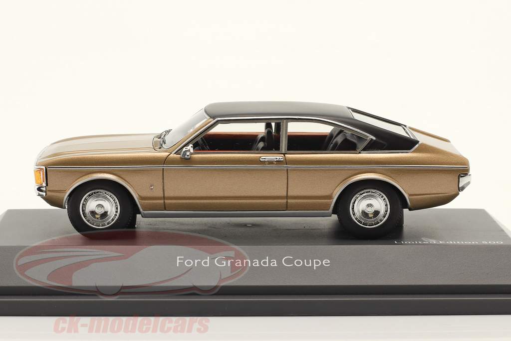 Ford Granada Coupe oro con negro techo 1:43 Schuco