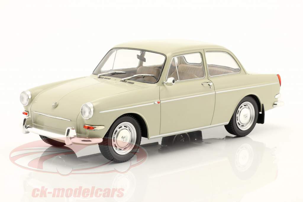 Volkswagen VW 1500 S (Taper 3) Année de construction 1963 gris 1:18 Model Car Group
