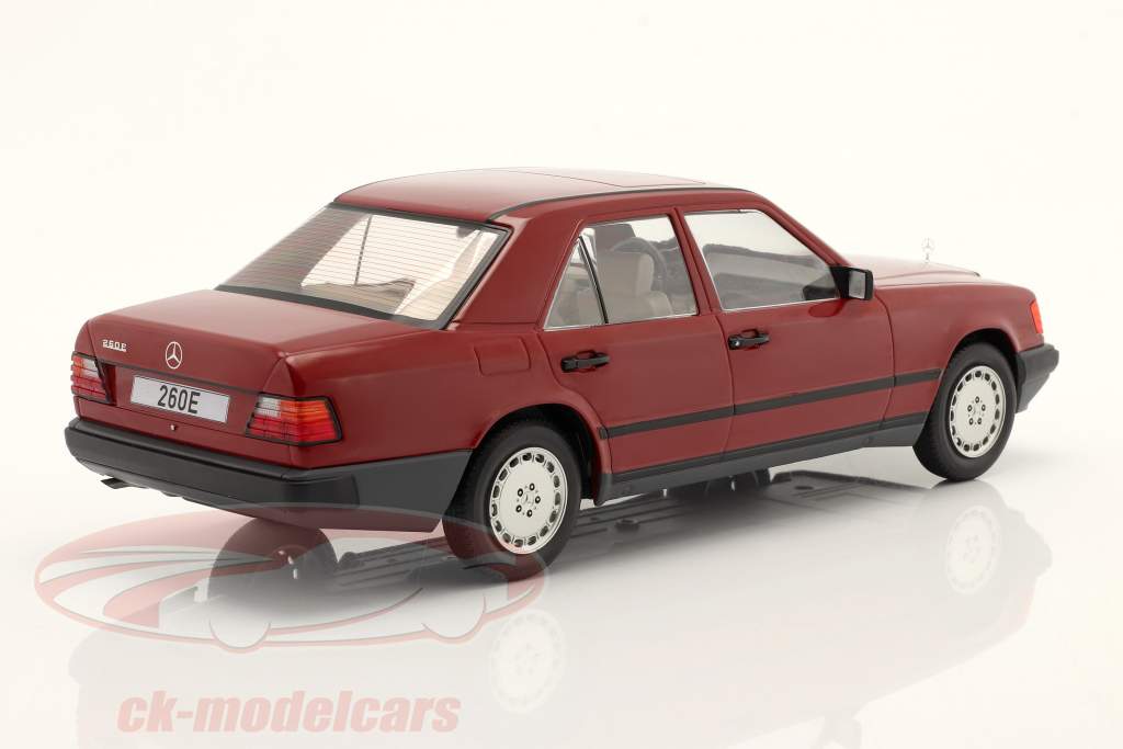 Mercedes-Benz 260E (W24) Année de construction 1984 barolo rouge 1:18 Model Car Group