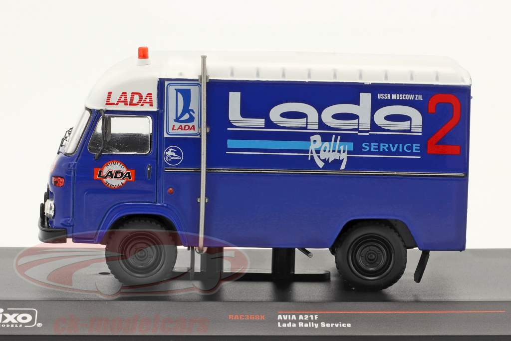 Avia A21F Lada Rally Service azul 1:43 Ixo