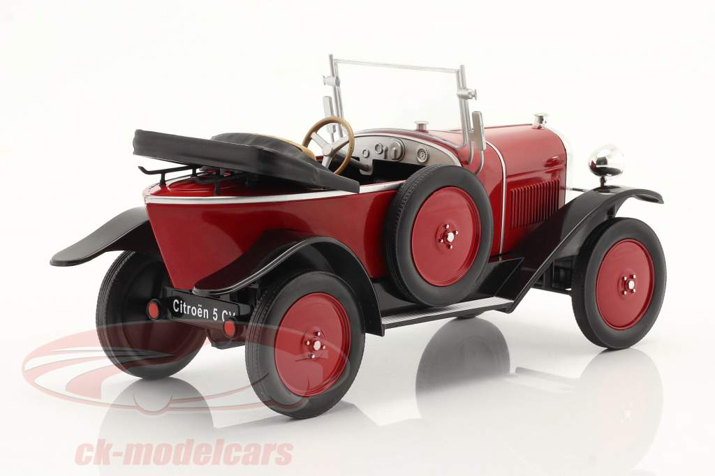 Citroen 5 CV year 1922-1926 dark red 1:18 Model Car Group