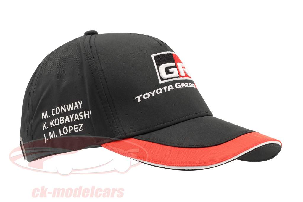 Cap Toyota Gazoo Racing #7 2nd 24h LeMans 2019 black / Red