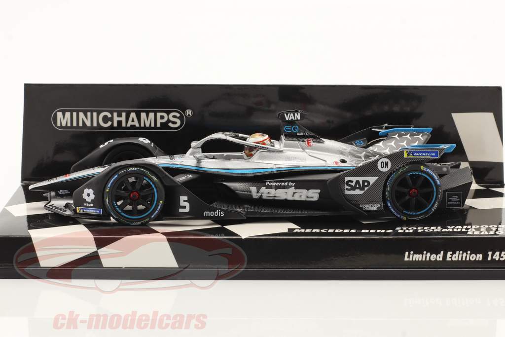 S. Vandoorne Mercedes-EQ Silver Arrow 02 #5 formula E 2021/22 1:43 Minichamps