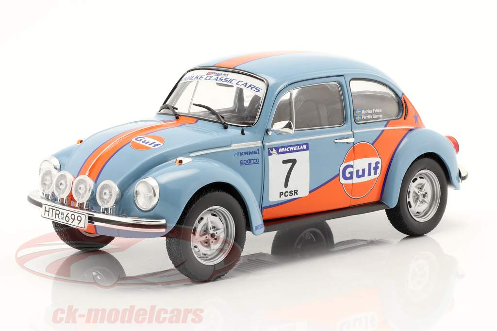 Volkswagen VW Beetle 1303 Gulf #7 Rallye Colds Balls 2019 1:18 Solido