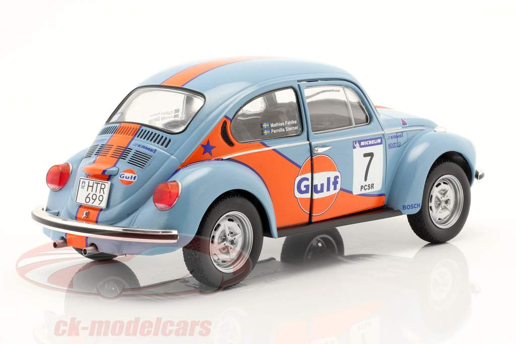 Volkswagen VW Beetle 1303 Gulf #7 Rallye Colds Balls 2019 1:18 Solido