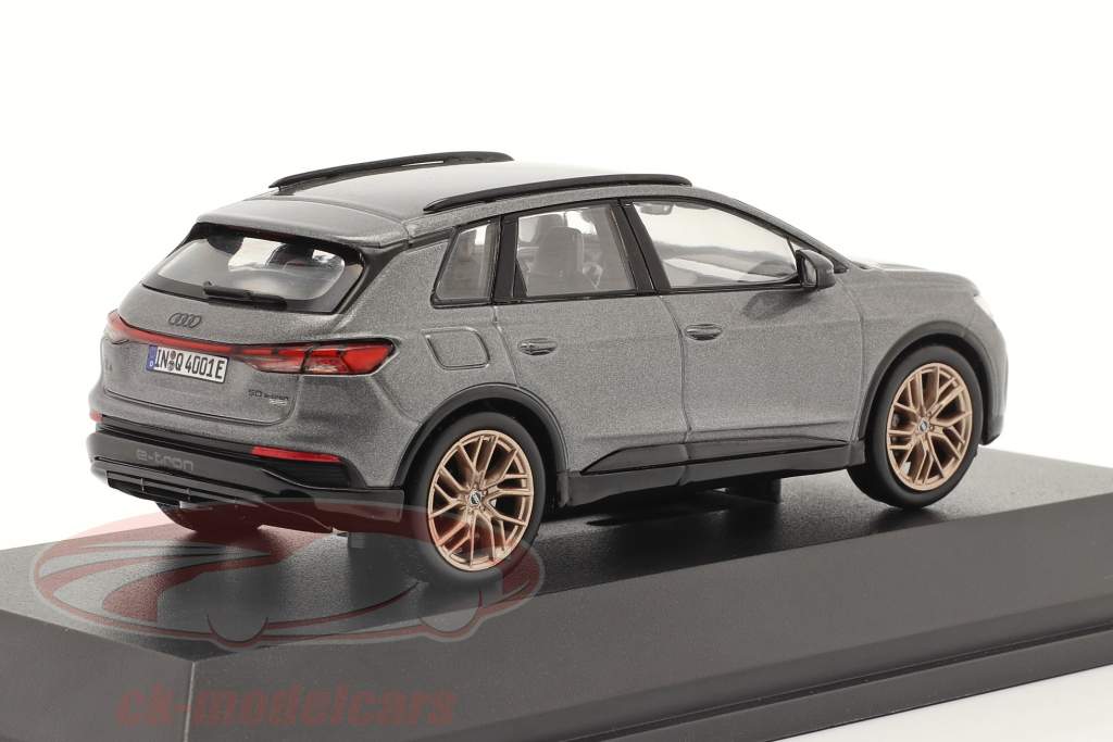 Audi Q4 e-tron year 2021 typhoon grey 1:43 Spark