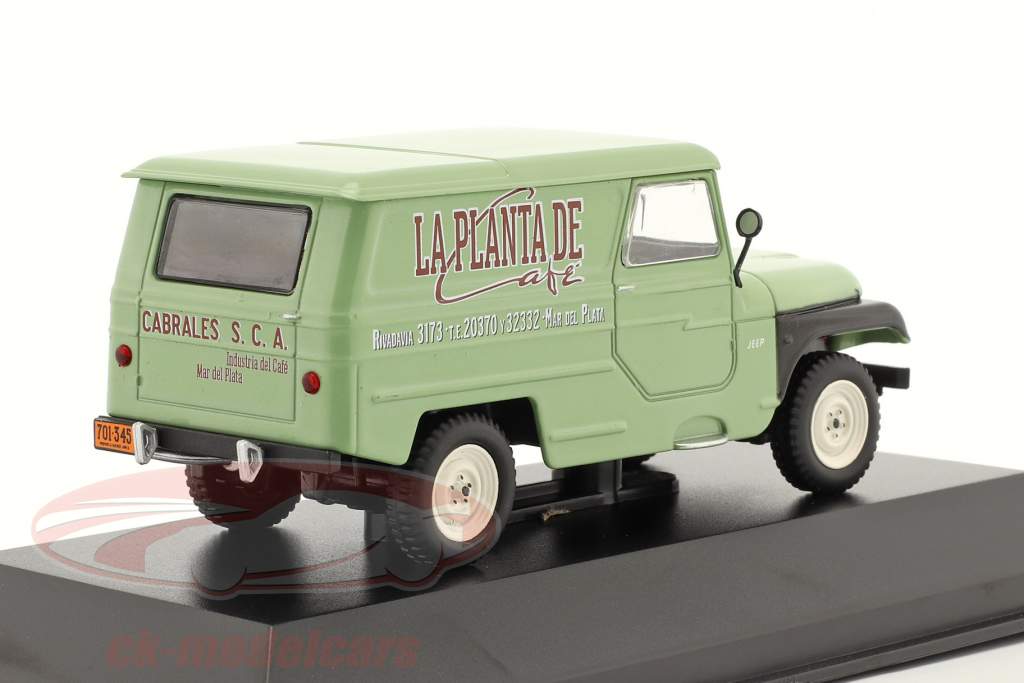 Miniature JRD 1/43 - Jeep Willys Nettoyage Voirie - Occasion Sans Boîte