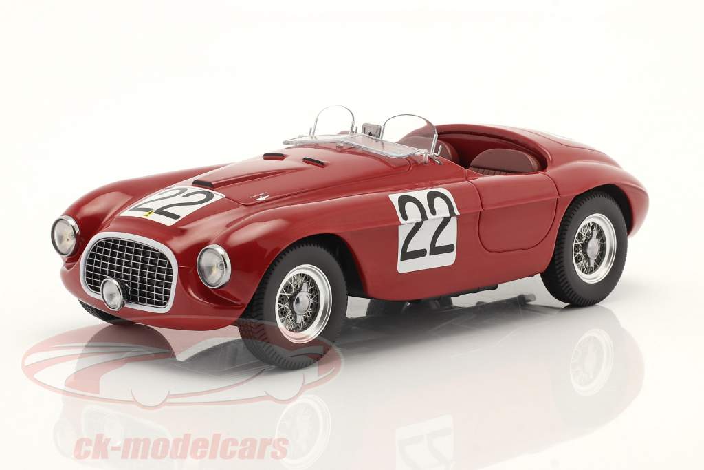 KK-Scale 1:18 Ferrari 166 MM Barchetta #22 勝者 24h LeMans 1949 KKDC180913  モデル 車 KKDC180913 4260699760838
