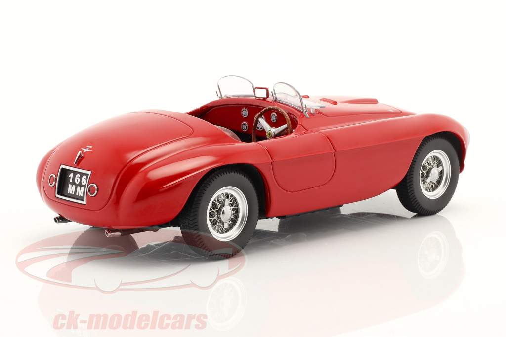 Ferrari 166 MM Barchetta Año de construcción 1949 rojo 1:18 KK-Scale