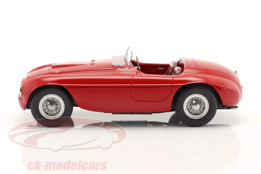Ferrari 166 MM Barchetta Année de construction 1949 rouge 1:18 KK-Scale