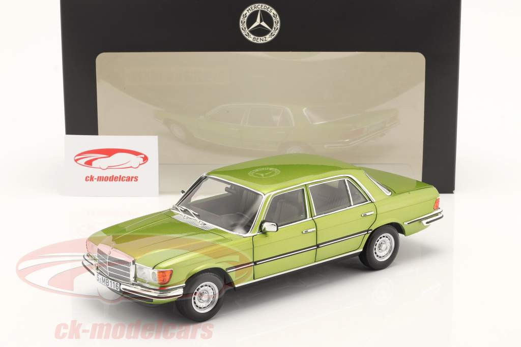 Mercedes-Benz 450 SEL Année de construction 1976-1980 citron vert 1:18 Norev