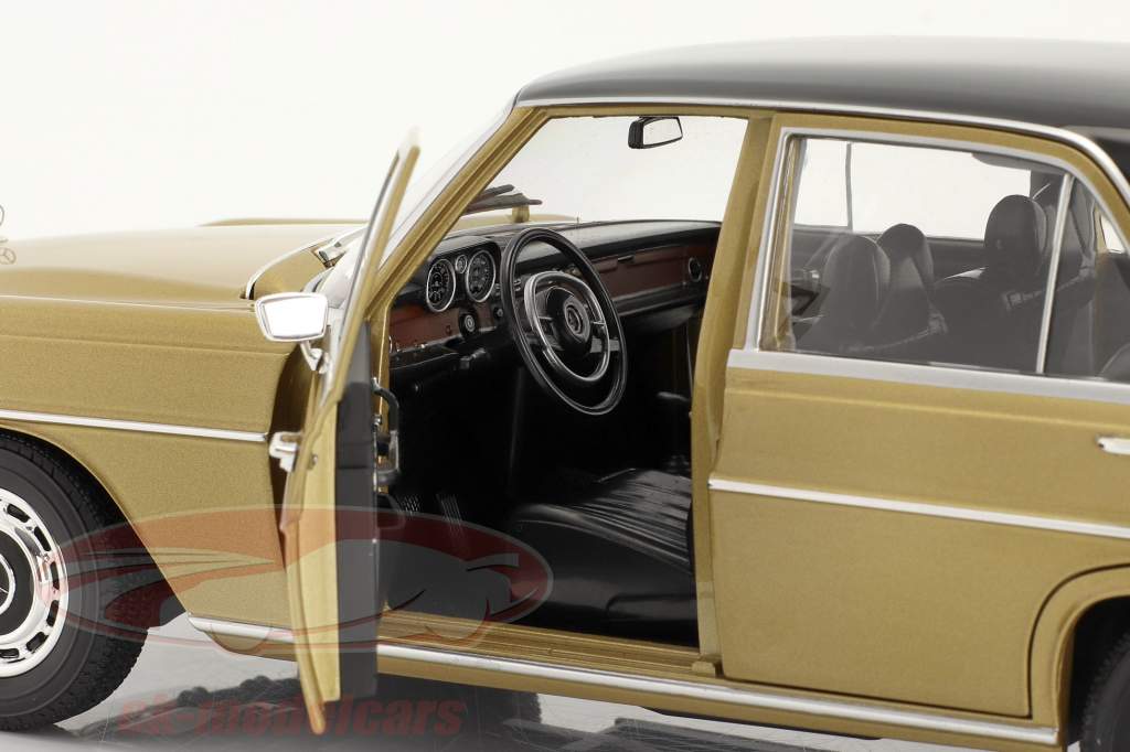 Mercedes-Benz 280 SE (W108) bouwjaar 1968-1972 tuniek beige 1:18 Norev