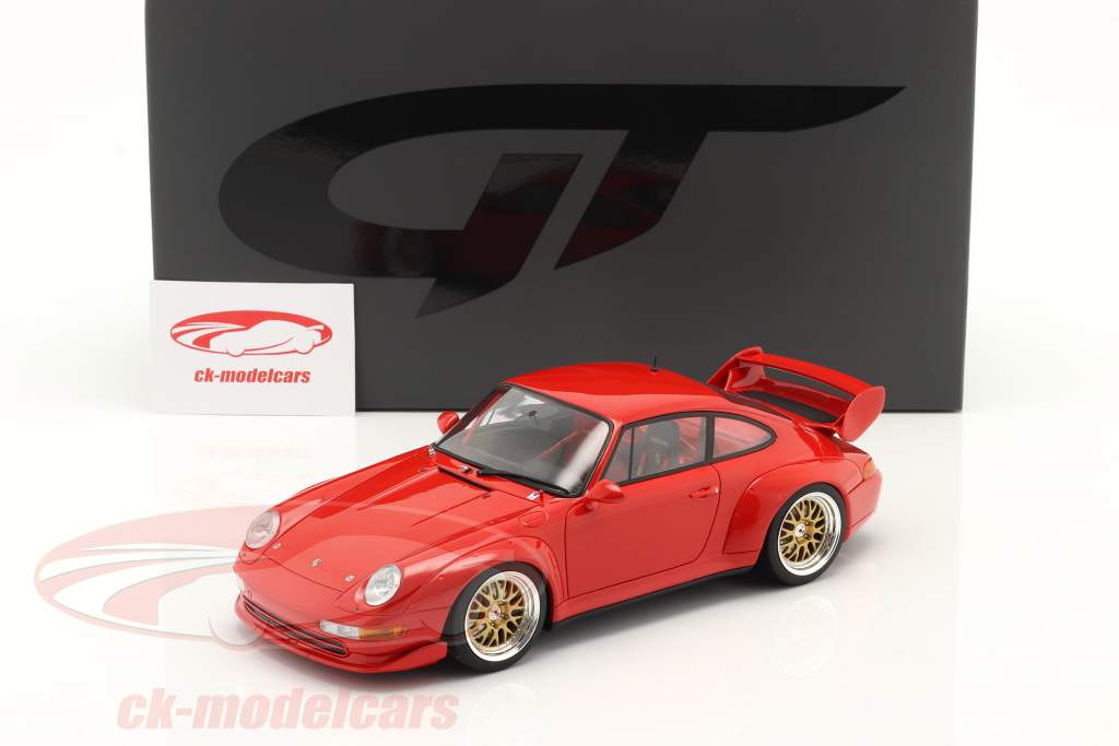 Porsche 911 (993) 3.8 RSR Año de construcción 1997 guardias rojo 1:18 GT-Spirit