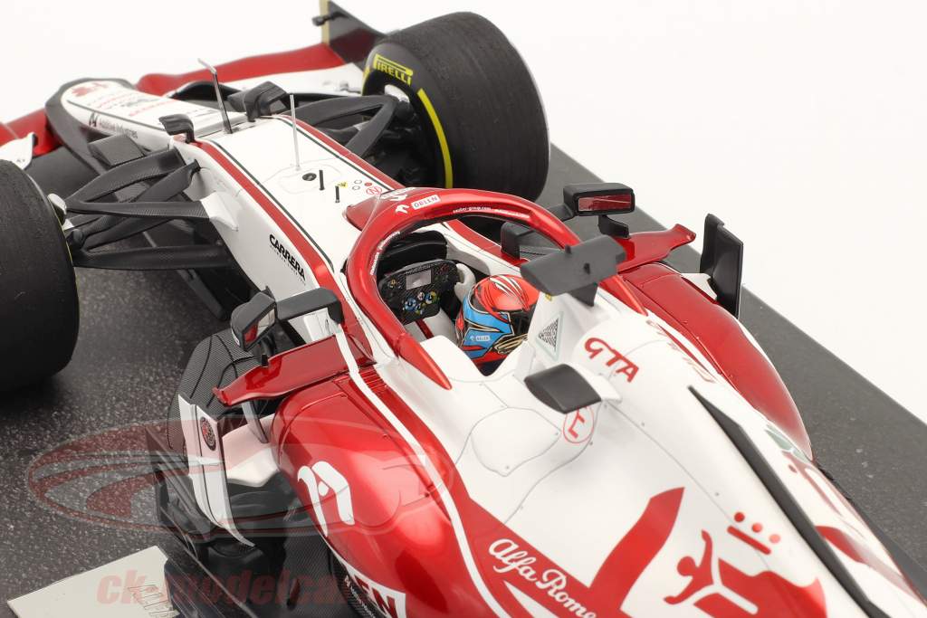 Kimi Räikkönen Alfa Romeo Racing C41 #7 Bahrain GP formel 1 2021 1:18 Minichamps