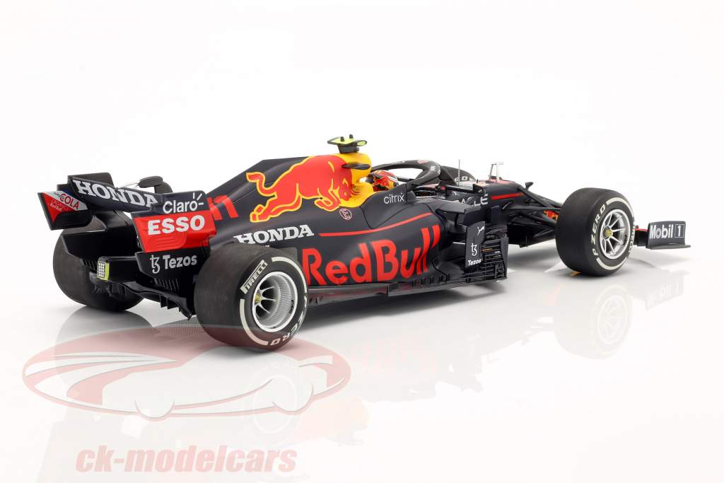 S. Perez Red Bull Racing RB16B #11 4e Monaco GP formule 1 2021 1:18 Minichamps
