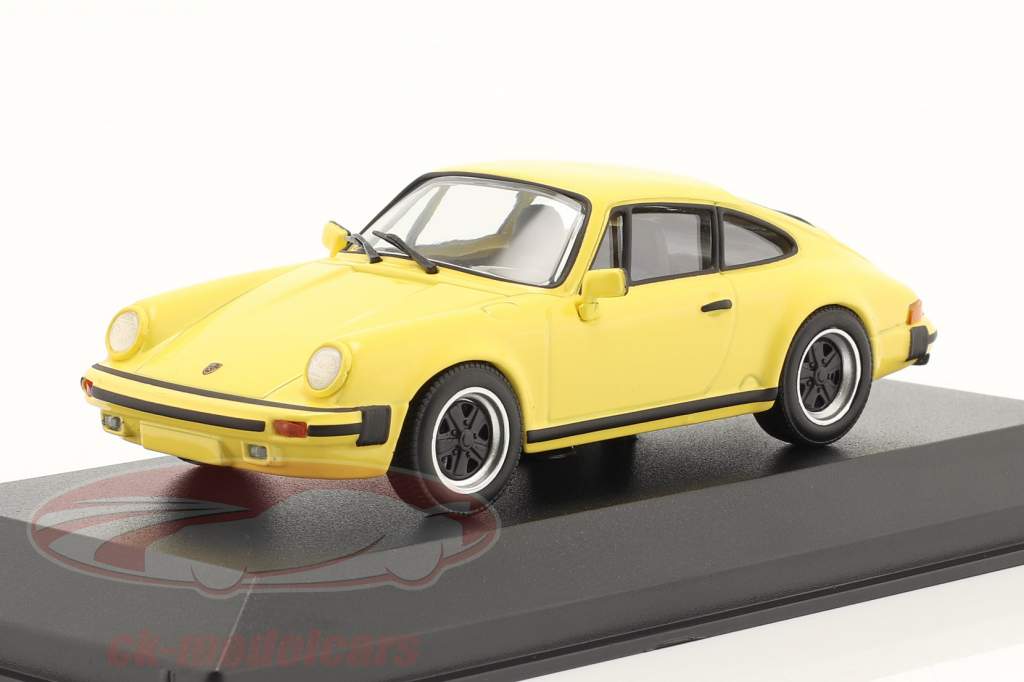 Porsche 911 SC Año de construcción 1979 amarillo 1:43 Minichamps