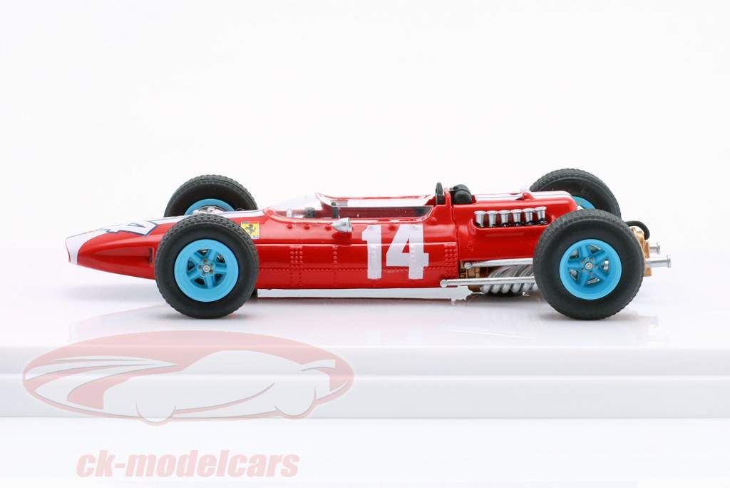Pedro Rodriguez Ferrari 512 #14 5ème Etats-Unis GP formule 1 1965 1:43 Tecnomodel