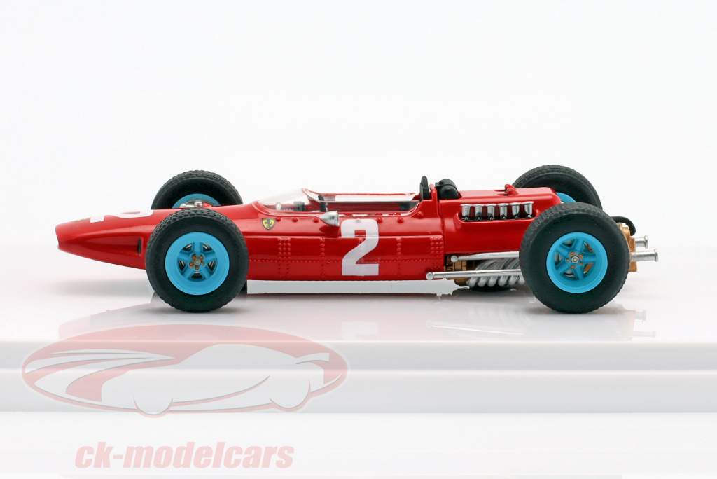 John Surtees Ferrari 512 #2 7 hollandsk GP formel 1 1965 1:43 Tecnomodel