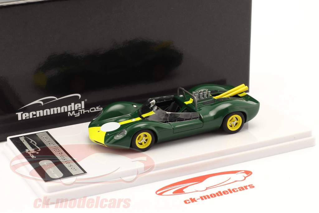 Lotus 40 prensa versión 1965 British racing verde 1:43 Tecnomodel