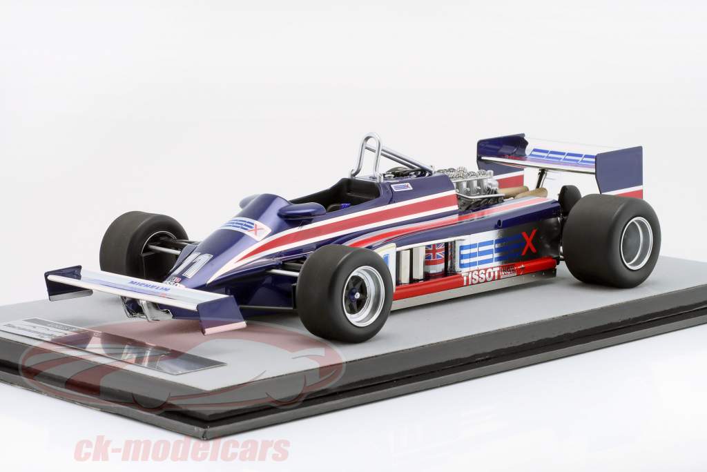 Elio de Angelis Lotus 87 #11 Monaco GP formula 1 1981 1:18 Tecnomodel
