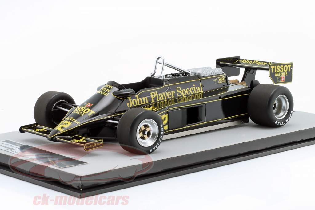 Nigel Mansell Lotus 87 #12 4th Las Vegas GP formula 1 1981 1:18 Tecnomodel