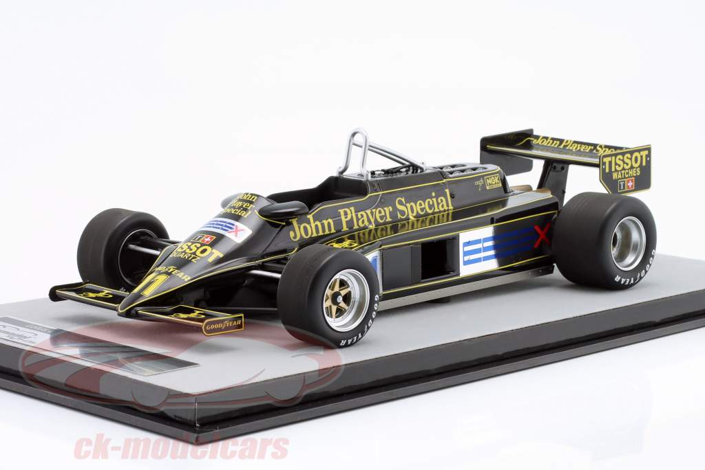Elio de Angelis Lotus 87 #11 4th Italian GP formula 1 1981 1:18 Tecnomodel