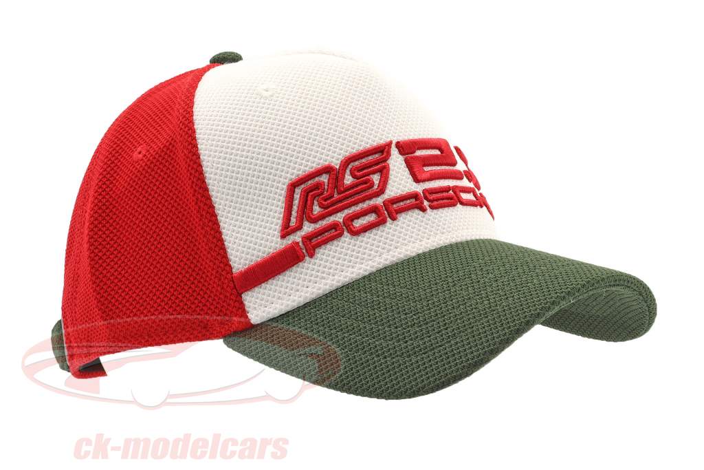 Cap Porsche RS 2.7 Collection red / white / olive green