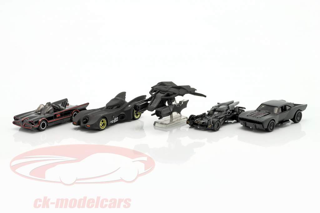 5-Car Set Batman Batmobile 1:64 HotWheels