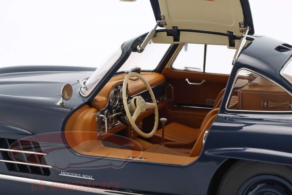 Mercedes-Benz 300 SL Coupe (W198) Byggeår 1954-1957 blå 1:12 Schuco