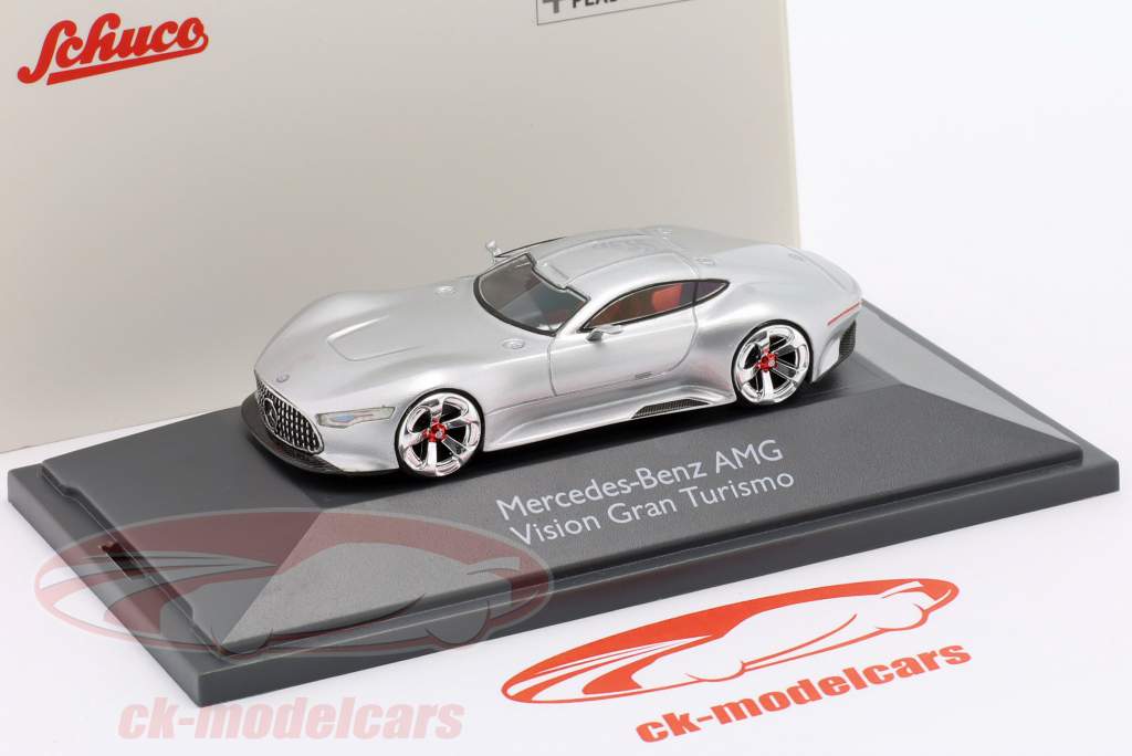 Mercedes-Benz AMG Vision GT Byggeår 2013 sølv 1:64 Schuco