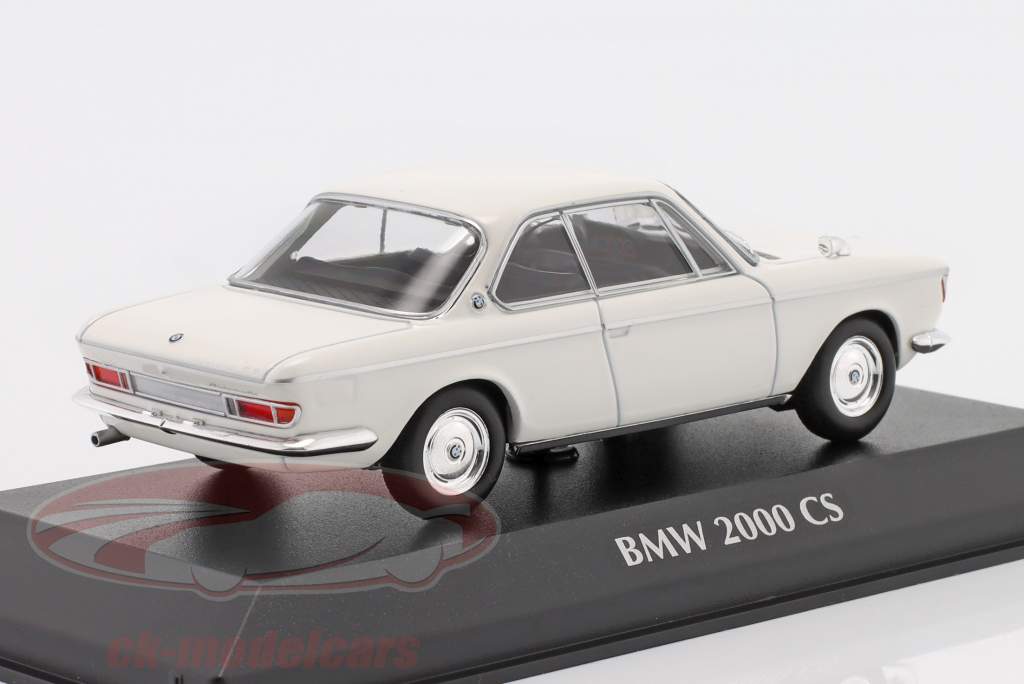 BMW 2000 CS Coupe Byggeår 1967 hvid 1:43 Minichamps