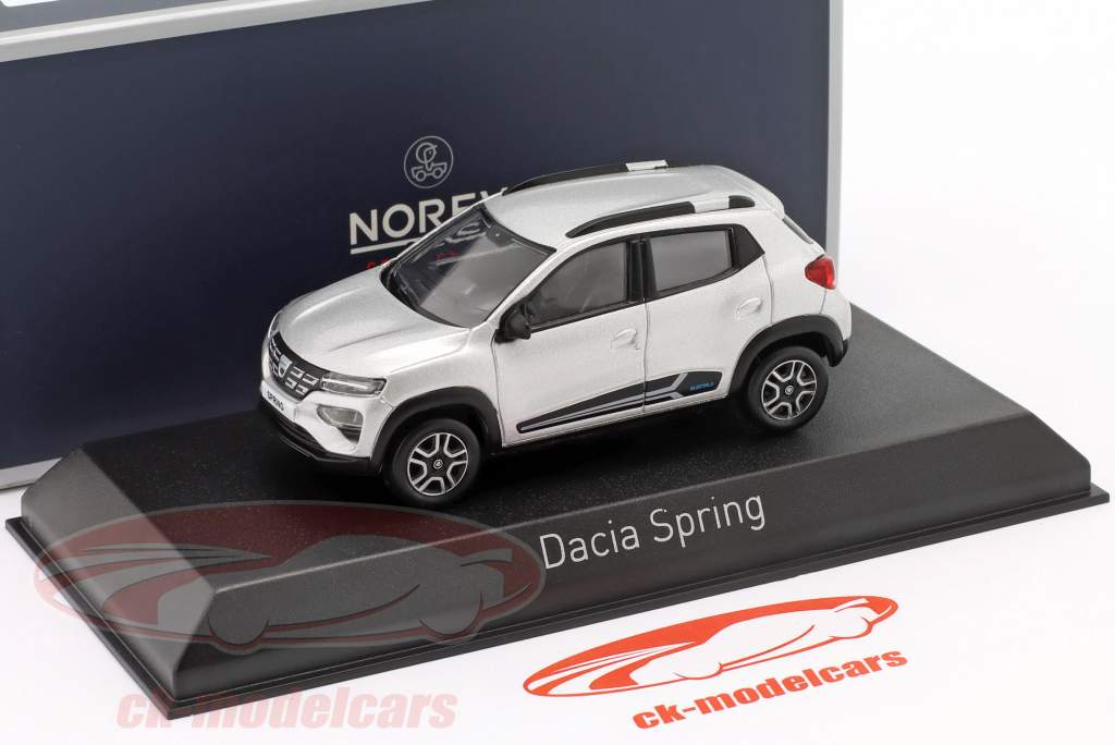 Dacia Spring Comfort Año de construcción 2022 eclair plata 1:43 Norev