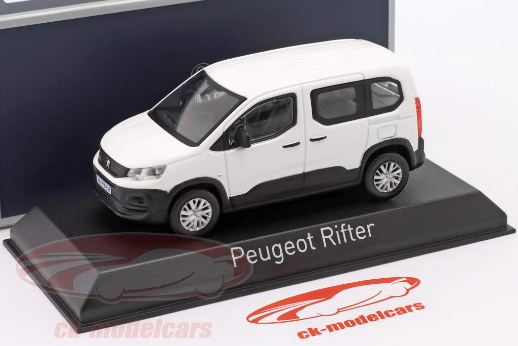 Peugeot Rifter Año de construcción 2018 Blanco 1:43 Norev
