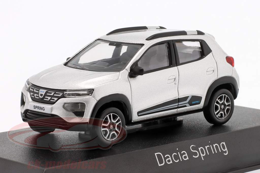 Dacia Spring Comfort year 2022 eclair silver 1:43 Norev