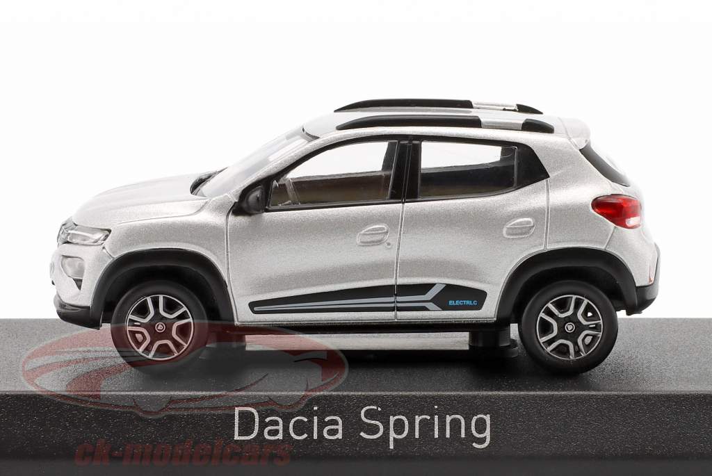 Dacia Spring Comfort Byggeår 2022 eclair sølv 1:43 Norev