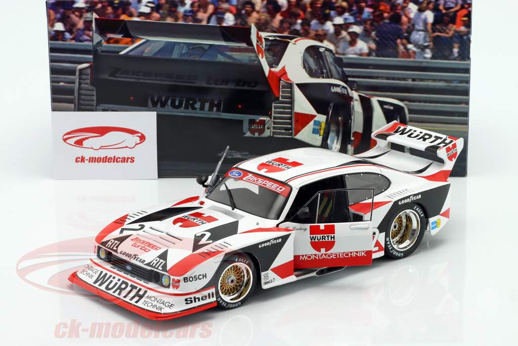 Ford Capri Turbo Gruppe 5 #2 DRM champion 1981 Klaus Ludwig 1:18 Werk83