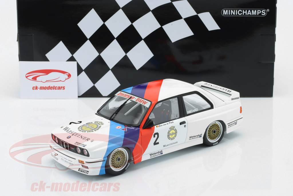 BMW M3 (E30) #2 DTM champion 1987 Eric van de Poele 1:18 Minichamps
