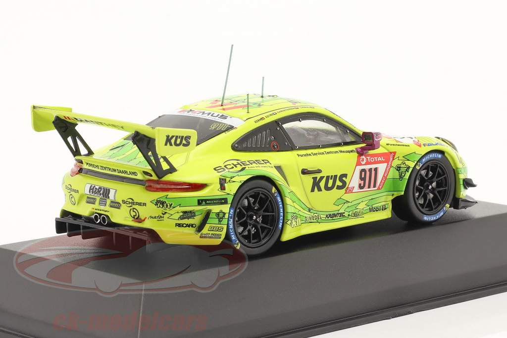 Porsche 911 GT3 R #911 ganador 24h Nürburgring 2021 Manthey Grello 1:43 Ixo