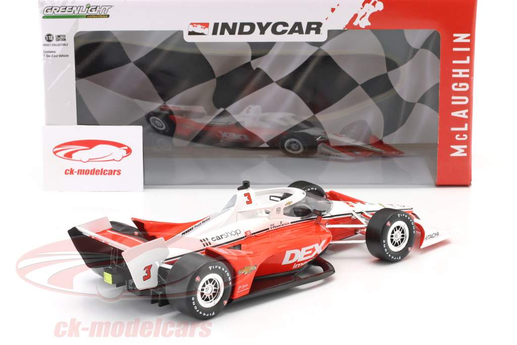 Scott McLaughlin Chevrolet #3 IndyCar Series 2021 1:18 Greenlight