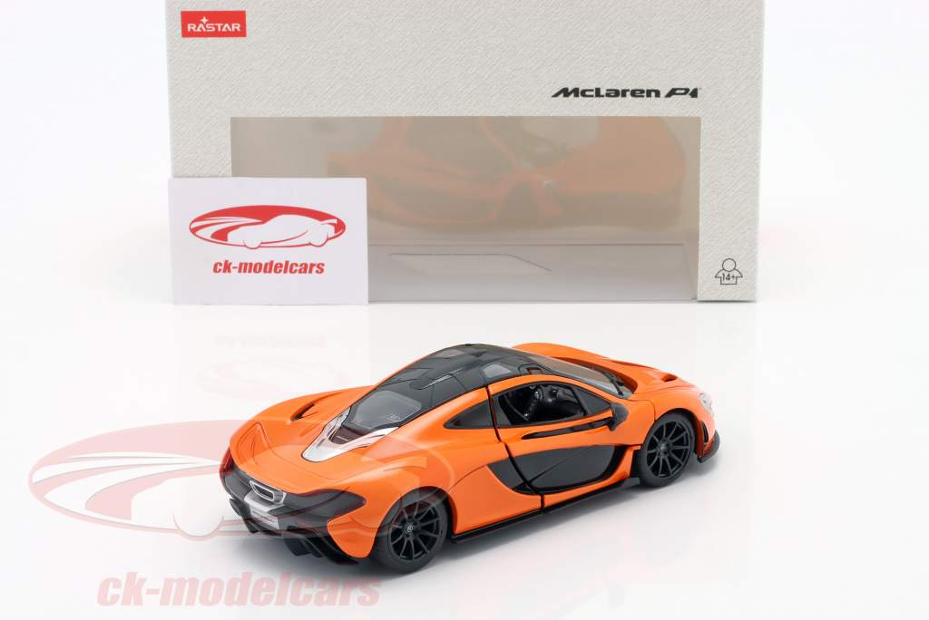 McLaren P1 Byggeår 2017 orange 1:24 Rastar