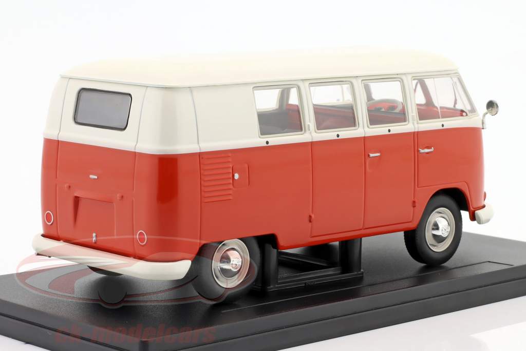 Volkswagen VW T1 Van year 1960 red / white 1:24 Hachette